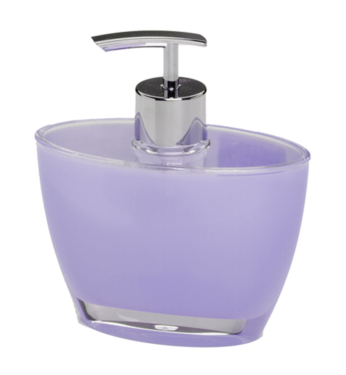 Creative Home Oval Hand Pump Soap Lotion Dispenser Empty Bottle In Purple Soap Dishes & Dispensers
