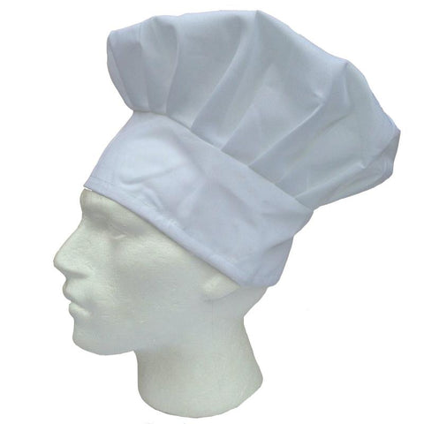Br Costumes Adult Chefs Hat White Kitchen Cooking Baker Cap Party Cotton Blend Bbq Hats