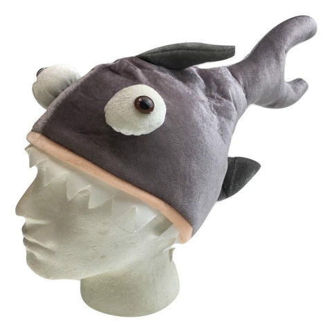 Br Costumes Shark Hat Accessory Fish Halloween Fancy Dress Up Party Cap Headgear Hats