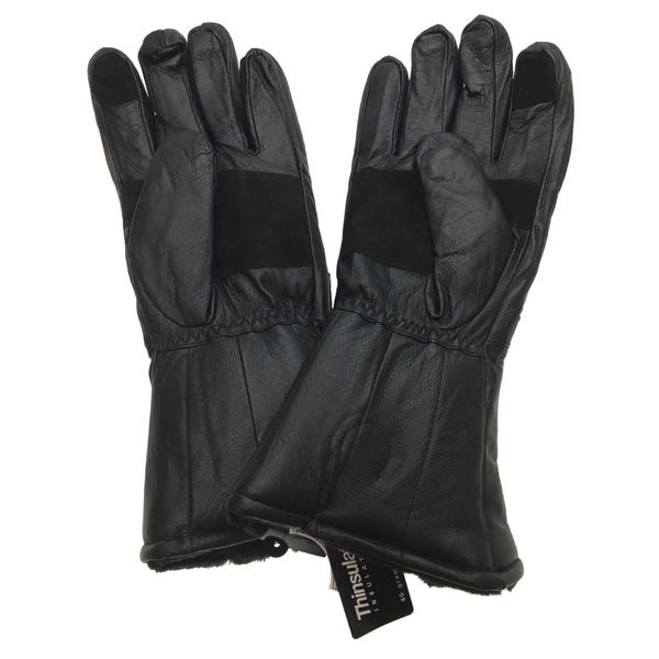 3M Winter Motorbike Bike Waterproof Leather Bicycle Motorcycle Black S Gloves