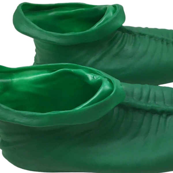 Br Costumes Elf Shoes Christmas Elves Latex Dress Up Party Xmas St Patricks Day Boots Green Footwear