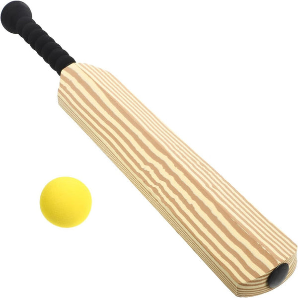 Kids Soft Foam Sturdy Cricket Bat & Ball Set 58Cm Backyard Beach Sports Toy Kit Cricket Training Aids