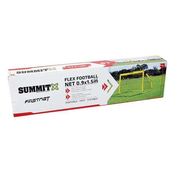 Summit Pop Up Fastnet Soccer Goal Futsal Football Flexible (1.5M X 0.9M) Soccer Goals