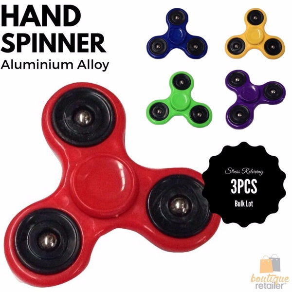 Br Costumes 3Pcs Fidget Hand Finger Spinner Focus Stress Reliever Toys For Kids Adults Fidget Blocks