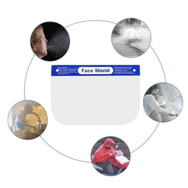 Br Safety 12X Full Face Shield Clear Glasses Anti Fog Eye Protector Shop Dental Safety Glasses & Goggles