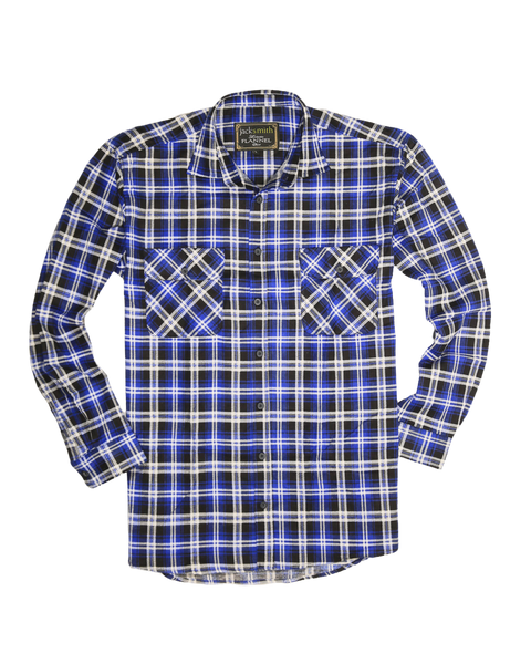 Men's 100% Cotton Flannelette Shirt Long Sleeve Checkered Denim 9Xl T Shirts
