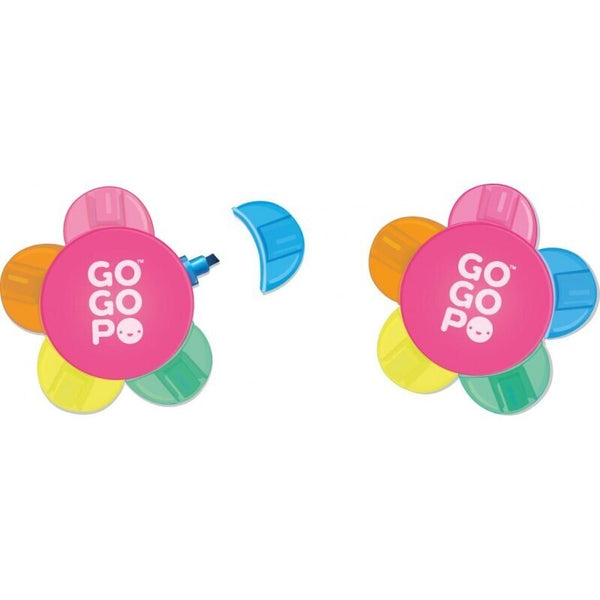 Gogopo 5 Colour Flower Highlighter Pens & Writing Instruments