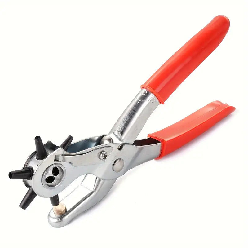 Br Apparel Multi Size Leather Belt Eyelet Hole Punch Puncher Plier Revolving Handcraft Tool Pliers