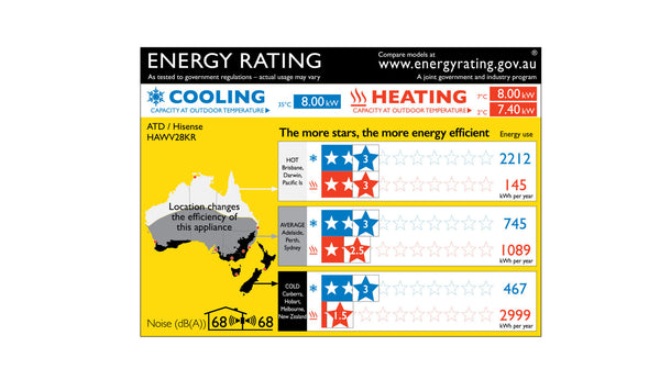 Hisense 8.0 Kw V Series Reverse Cycle Air Conditioner Inverter Ac (Indoor & Outdoor Unit) Portable Air Conditioners