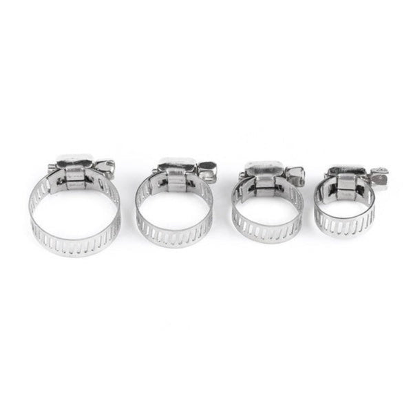 Br Tools 10Pcs Hose Clamp Cars Motorcycle Fuel Line Jubilee Petrol Pupe Clips Garden Diy Hoses