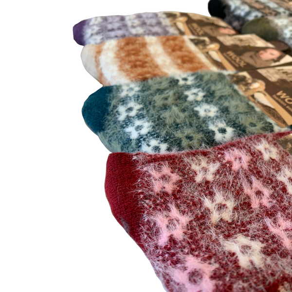 Br Apparel 6 Pairs Women's Angora Wool Extra Warm Winter Thermal Soft Size 37 41 Socks