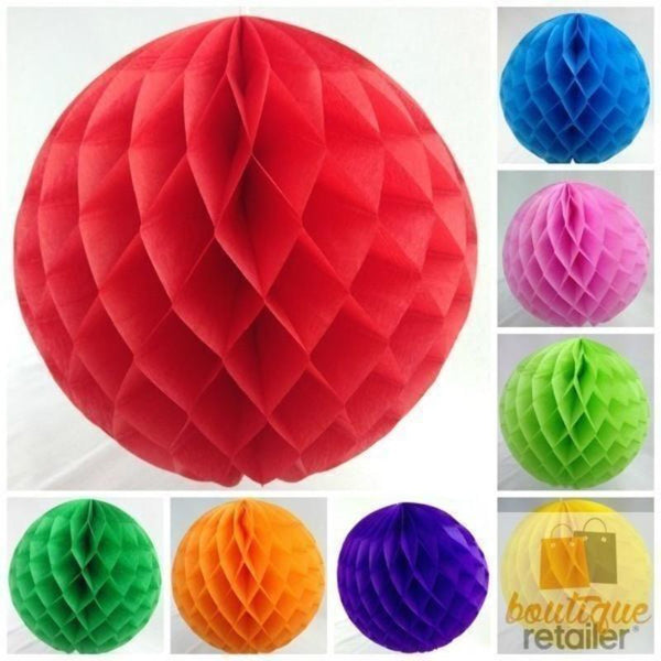 Br Costumes Honeycomb Ball Tissue Paper Lantern Decor Wedding Party Birthday Bulk Party Decorations