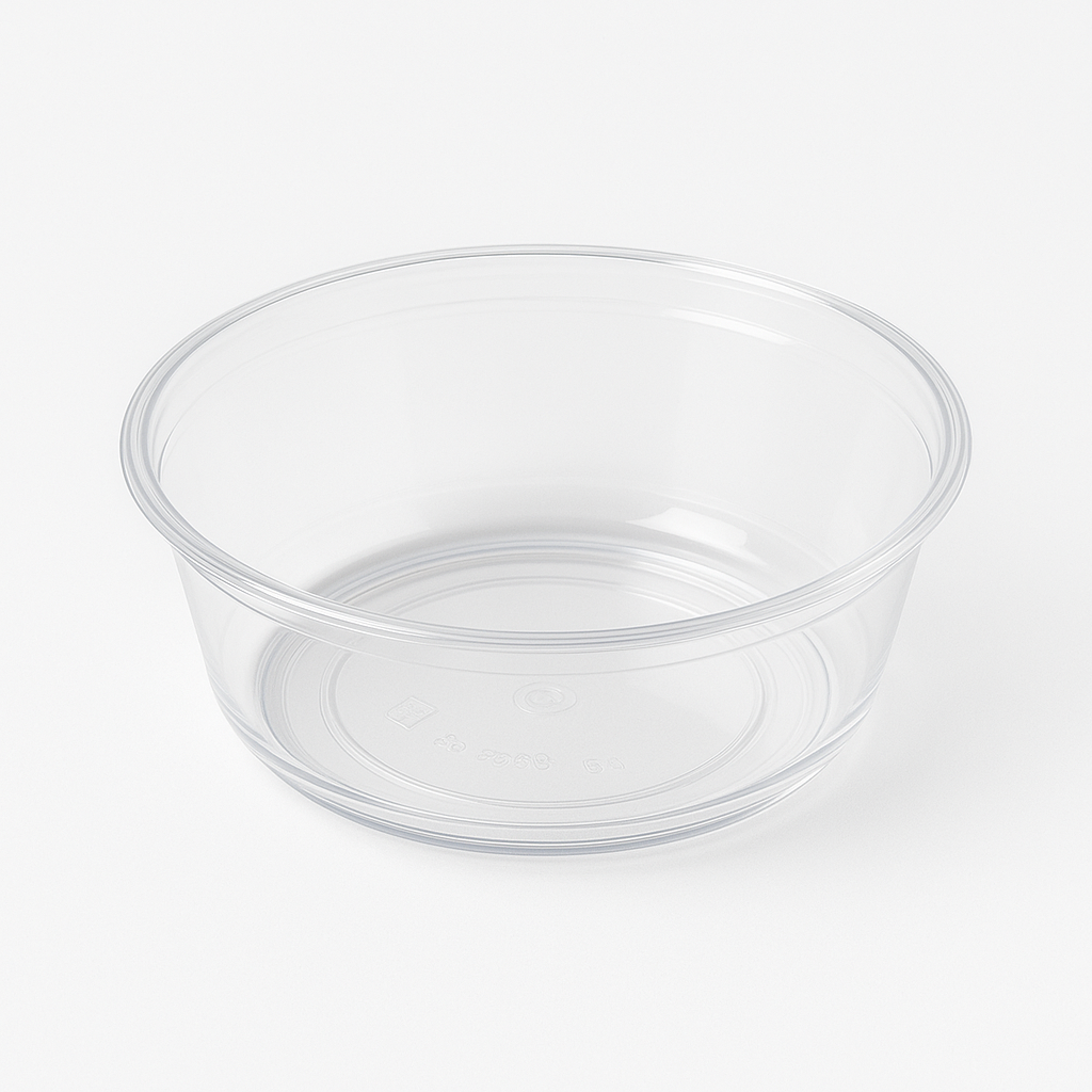 288X Premium Plastic Round Dessert Cups Bpa Free Extra Strong Bulk Clear Bowls