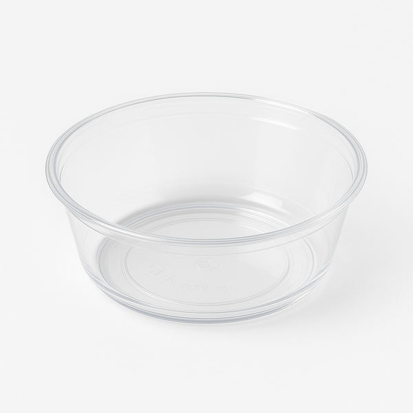 288X Premium Plastic Round Dessert Cups Bpa Free Extra Strong Bulk Clear Bowls