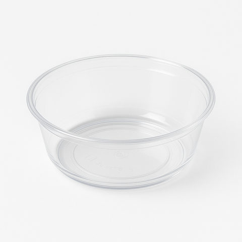 288X Premium Plastic Round Dessert Cups Bpa Free Extra Strong Bulk Clear Bowls