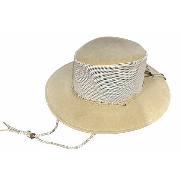 Dents Cooler Western Wide Brim Hat Sun Summer Outback Breathable Stone Medium Hats