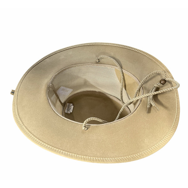 Dents Cooler Western Wide Brim Hat Sun Summer Outback Breathable Stone Medium Hats