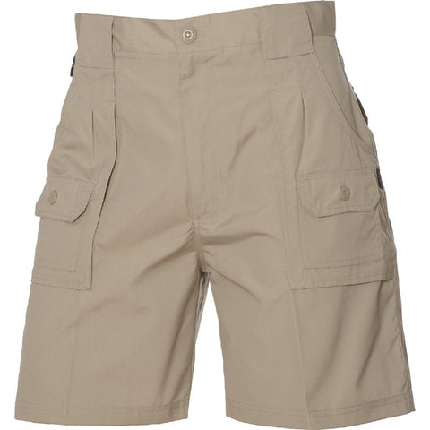 Huski Mens Cargo Shorts Work Casual Workwear Bone 4Xl (112Cm Waist) Men's Shorts