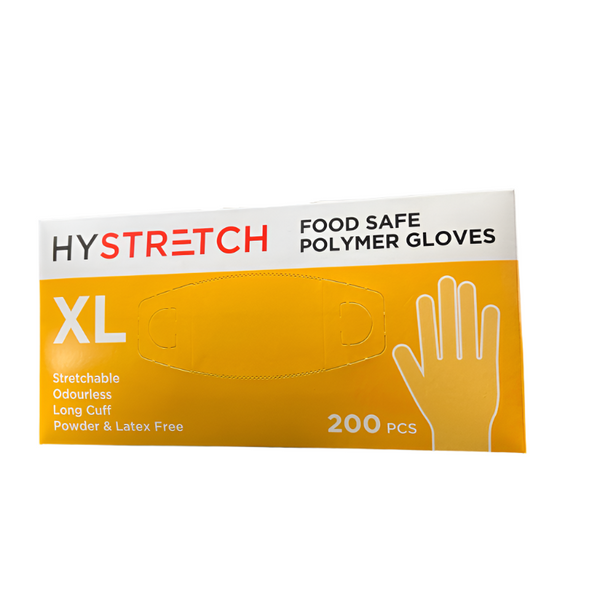 Br Safety 1000X Clear Disposable Vinyl Gloves Powder Free Latex Bulk Xl Disposable Gloves