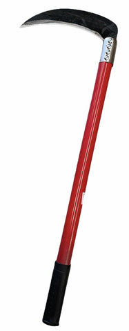 Br Home 210Mm Sickle Farming Reaping Hook Gardening Grass Long Handle Scythe Weeder Hoes & Cultivators