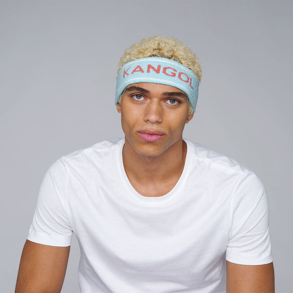 Kangol Bermuda Stripe Headband Blue Tint Headbands