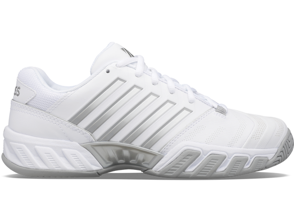 K Swiss Women's Bigshot 4 Ac Tennis Shoes White/Silver Athletic Shoes