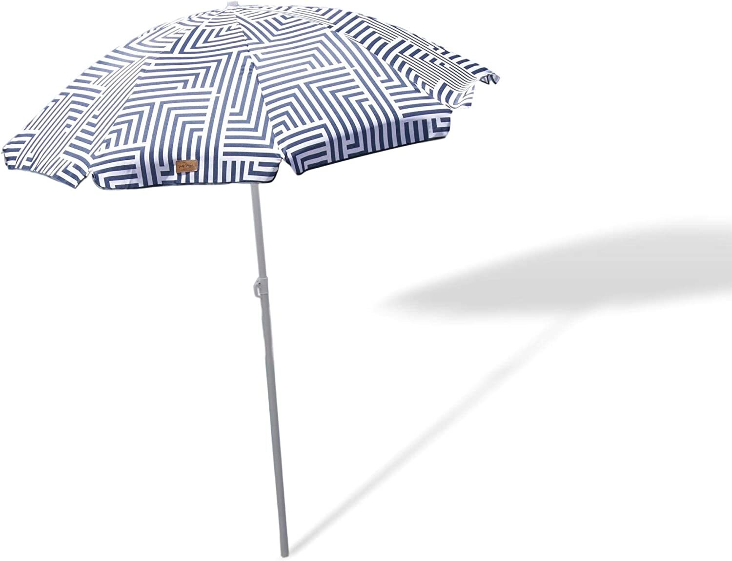 Br Outdoor 1.8M Garden Beach Umbrella Sun Shade With Carry Bag Tilt Function Protection Beach Umbrellas