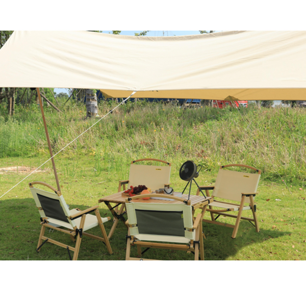 Ecamping Folding Camping Table Bamboo Roll Up Portable Outdoor Picnic Bbq Desk Beach Camping Tables