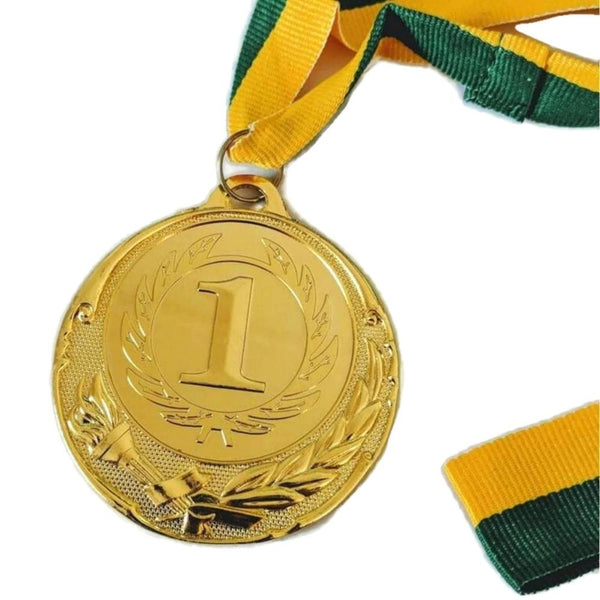 Br Costumes 1St Gold Medal Winner + Air Horn Party Set School Sports Day Olympics Ribbon Other Sports