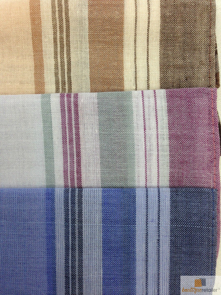 Br Apparel Mens Handkerchiefs 100% Cotton Pocket Square Hanky 35X35cm 36 Hankies Scarves