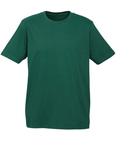 Br Apparel Plain T Shirt 100% Cotton Basic Blank Tee Mens Ladies Casual Bulk Adults Bottle Green Casual Shirts