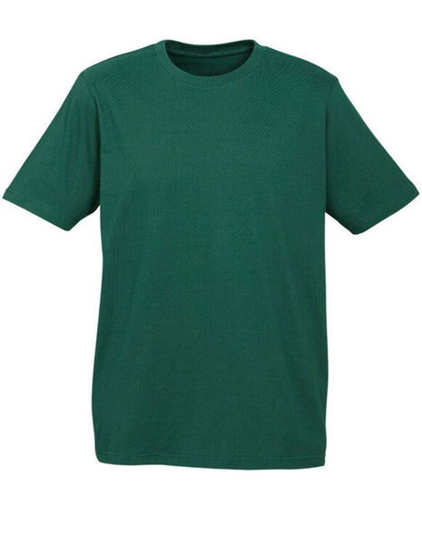 Br Apparel Plain T Shirt 100% Cotton Basic Blank Tee Mens Ladies Casual Bulk Adults Bottle Green Casual Shirts