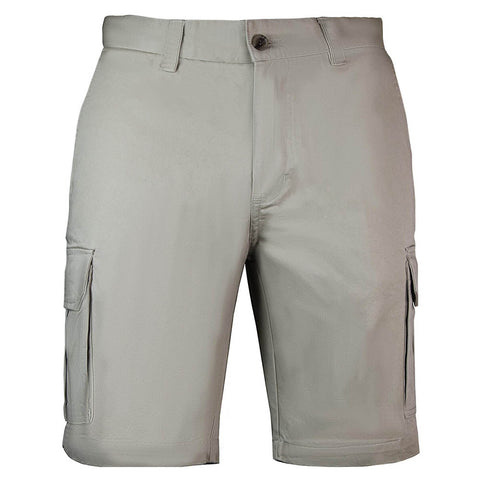 Br Apparel Mens Cargo Shorts 100% Cotton Casual Work Wear Half Pants Summer Army Military Fawn 32 (82Cm) Men's Shorts