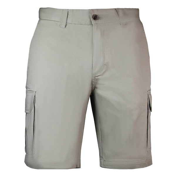 Br Apparel Mens Cargo Shorts 100% Cotton Casual Work Wear Half Pants Summer Army Military Fawn 34 (87Cm) Men's Shorts