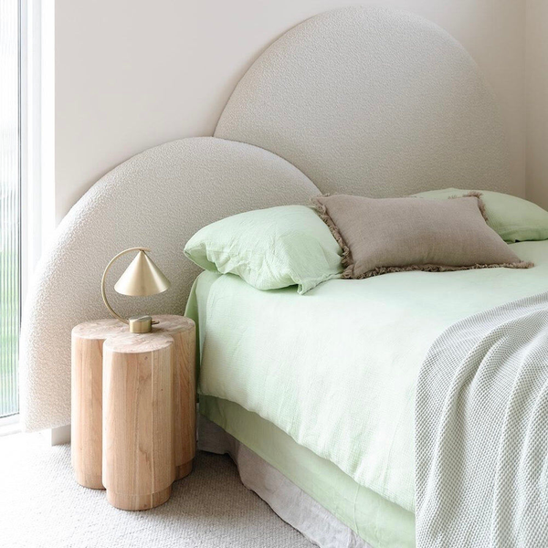 100% Cotton Muslin Duvet Quilt Cover Set W/ 2 Pillow Cases In Pastel Green Super King Quilt Covers