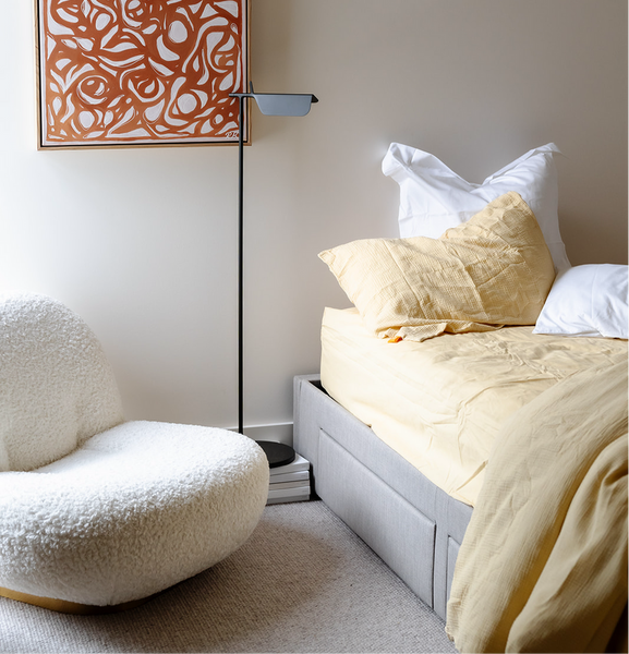 100% Cotton Muslin Duvet Quilt Cover Set W/ 2 Pillow Cases In Yellow Double Quilt Covers