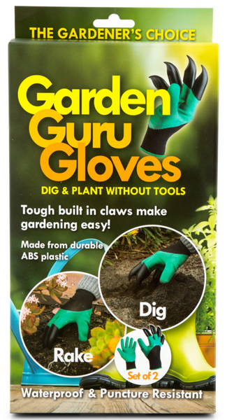 Br Outdoor Garden Guru Waterproof And Puncture Resistant Gloves With Claws Digging Gardening Gloves & Knee Pads
