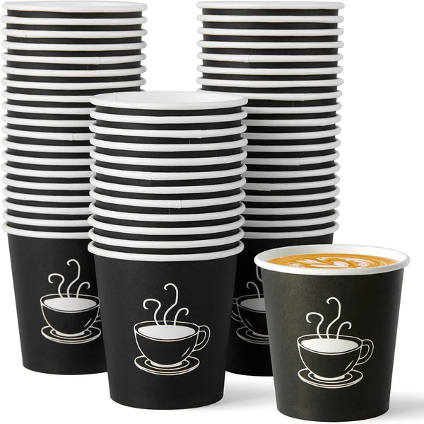 2880X Premium Paper Small Coffee Cups 2.5Oz For Espresso Macchiato Piccolo Short Black Party Tableware & Serveware
