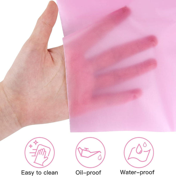 Br Party Table Cloth Cover Reusable & Washable Xmas 137Cm 274Cm (54"X108") In Light Pink Table Cloths