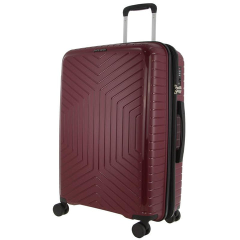 Pierre Cardin 65Cm Medium Hard Shell Suitcase Travel Luggage Bag Suitcases