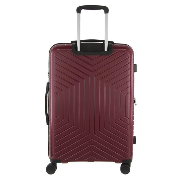 Pierre Cardin 65Cm Medium Hard Shell Suitcase Travel Luggage Bag Suitcases