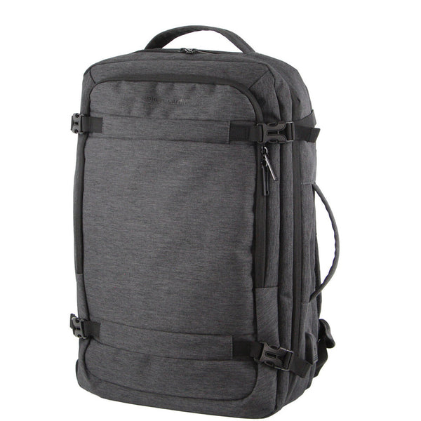 Pierre Cardin Mens Travel & Business Backpack With Built In Usb Port Grey Backpacks