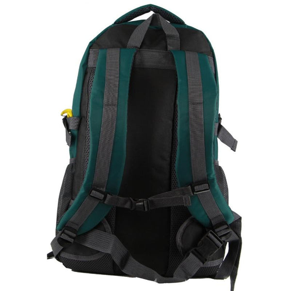 Pierre Cardin Mens Backpack Bag Rfid Pocket Nylon Travel Sport Large Green Bags