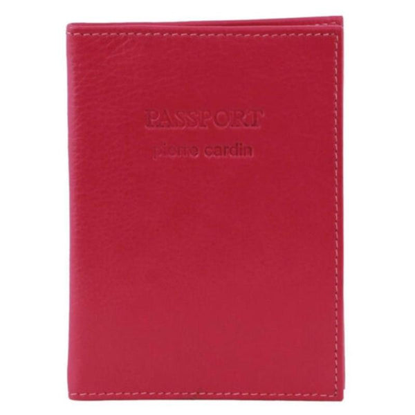 Pierre Cardin Slim Leather Passport Wallet Holder Rfid Case Cover Wallets