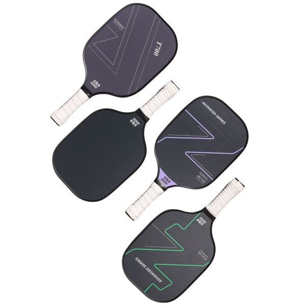 4X Graphite Carbon Fiber Pickleball Paddles Ball Racket Racquet Bulk Racquets