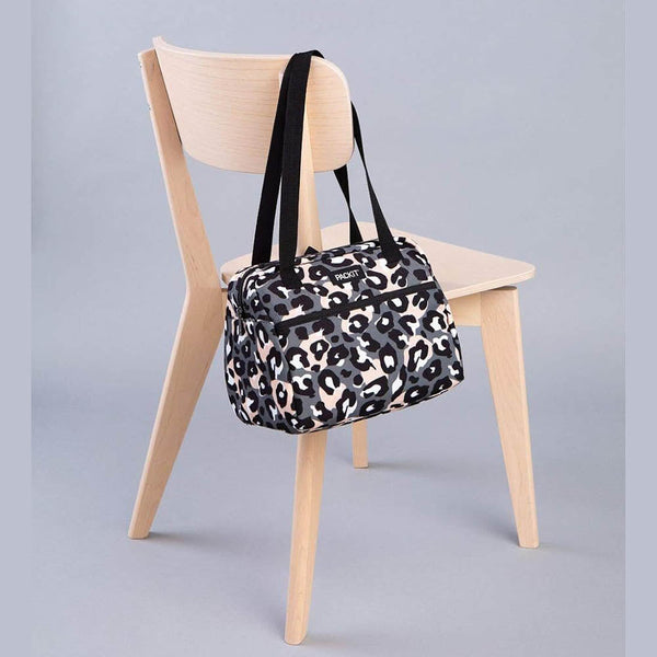 Packit Freezable Ice Lunch Bag Tote Food Storage Camping Travel Tiger Wild Leopard Lunchboxes