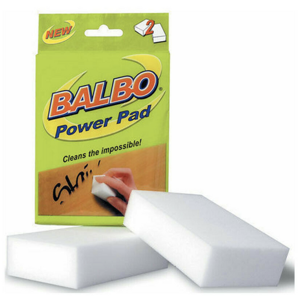 Pack Of 2 Balbo Power Pad Cleaning Eraser Magic Tool Sponge Cleaning Products