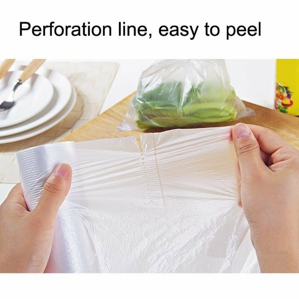 Br Apparel Produce Rolls Bags Heavy Duty Food Grade Freezer Supermarket Gusset Reusable Shopping Bags