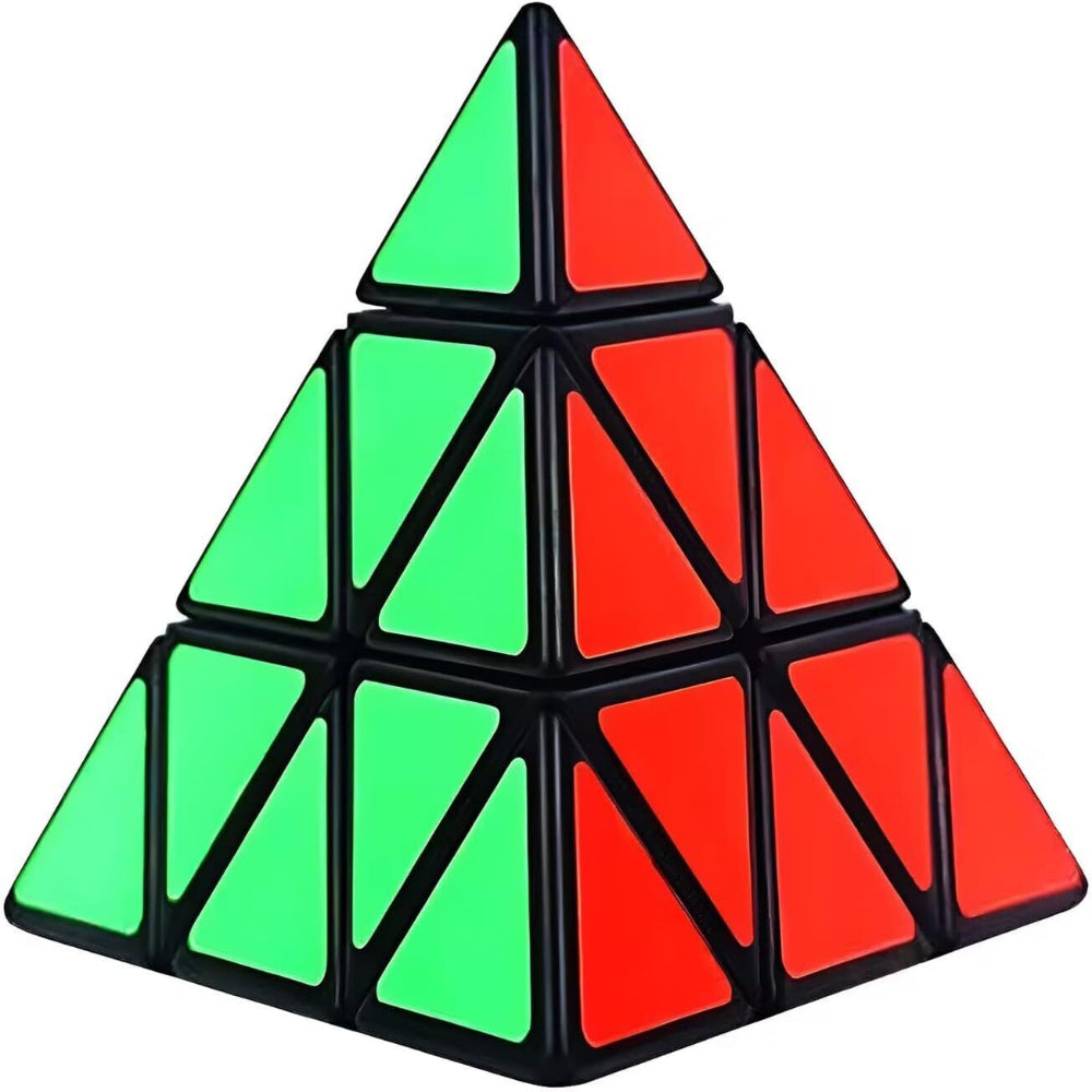 Br Games 3X3 Triangle Speed Cube Pyramid Brain Teaser Puzzle Magic Educational Toy Puzzles
