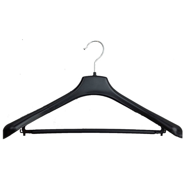 3Pcs Suit Hanger Jacket Pants Clothing Coat Non Slip Broad Shoulder Tube Holder Clothes Hangers